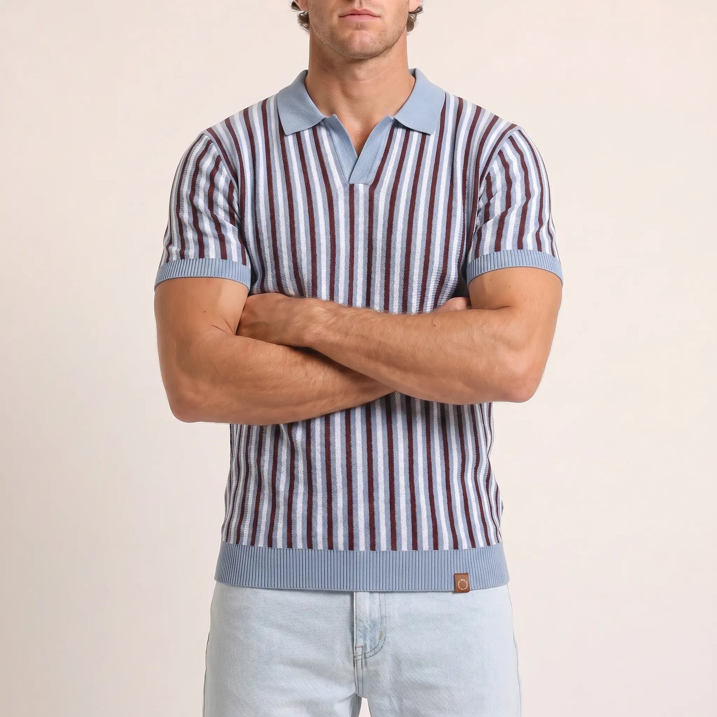 The Portsea Stripe Polo