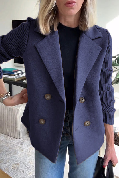 Eira Knit Sleeve Blazer