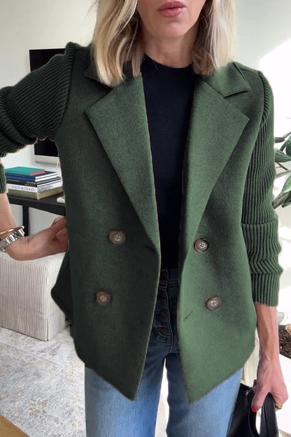 Eira Knit Sleeve Blazer