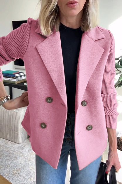 Eira Knit Sleeve Blazer