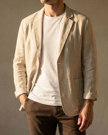 The Riviera Linen Blazer