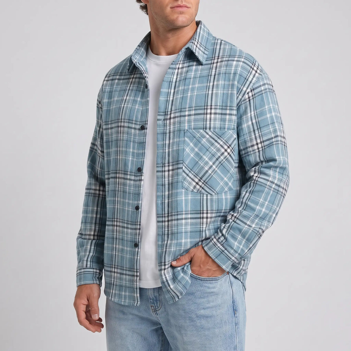Harlow | Plaid Overshirt