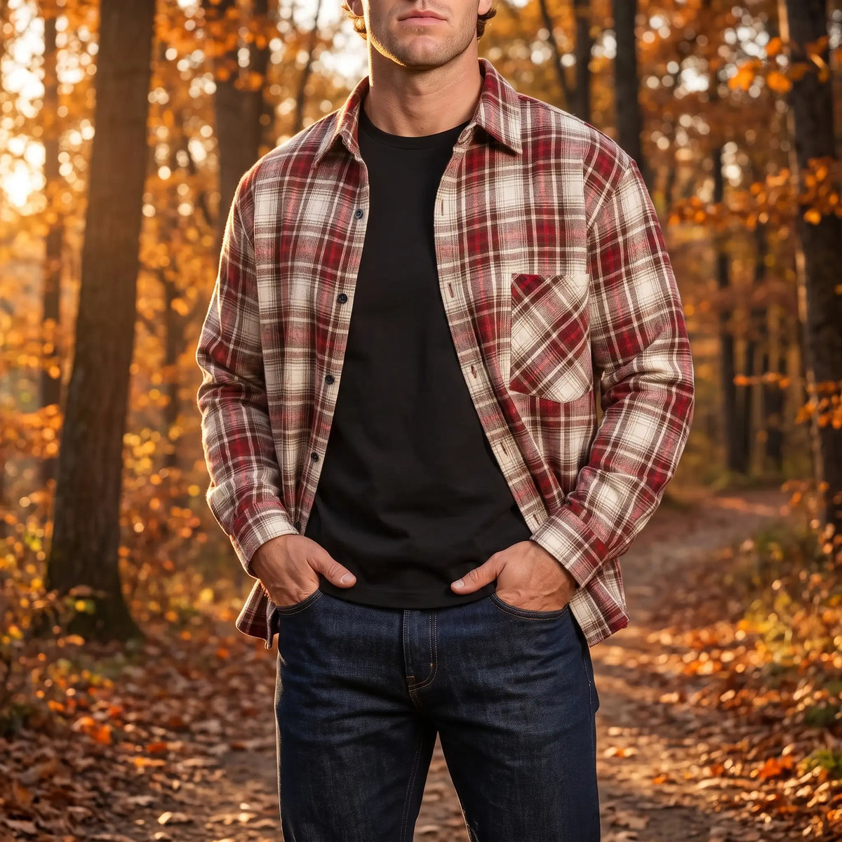 Harlow | Plaid Overshirt