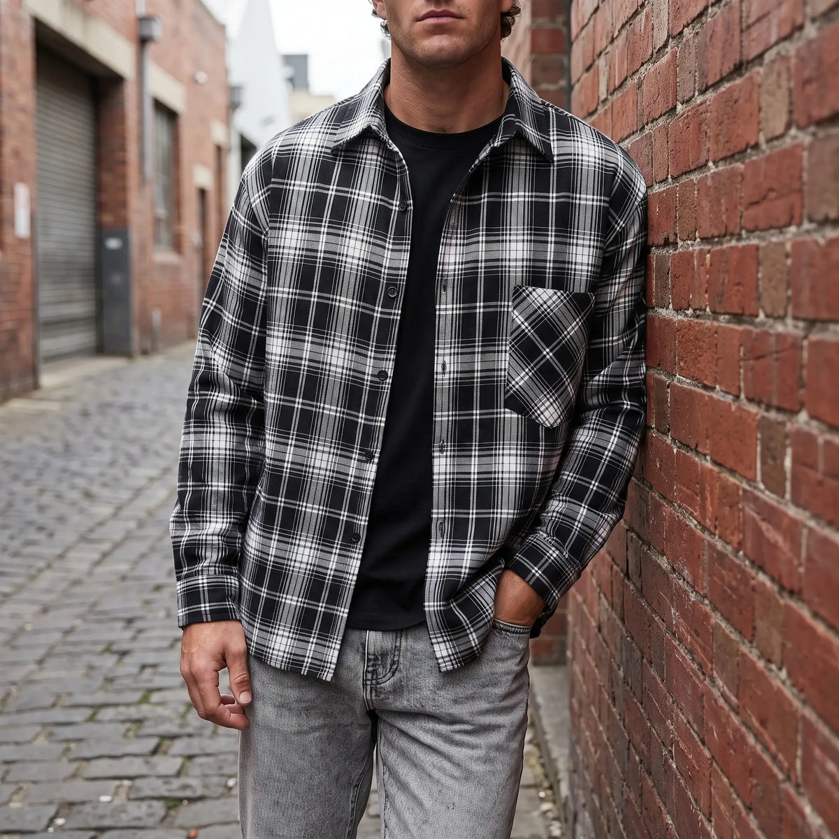 Harlow | Plaid Overshirt