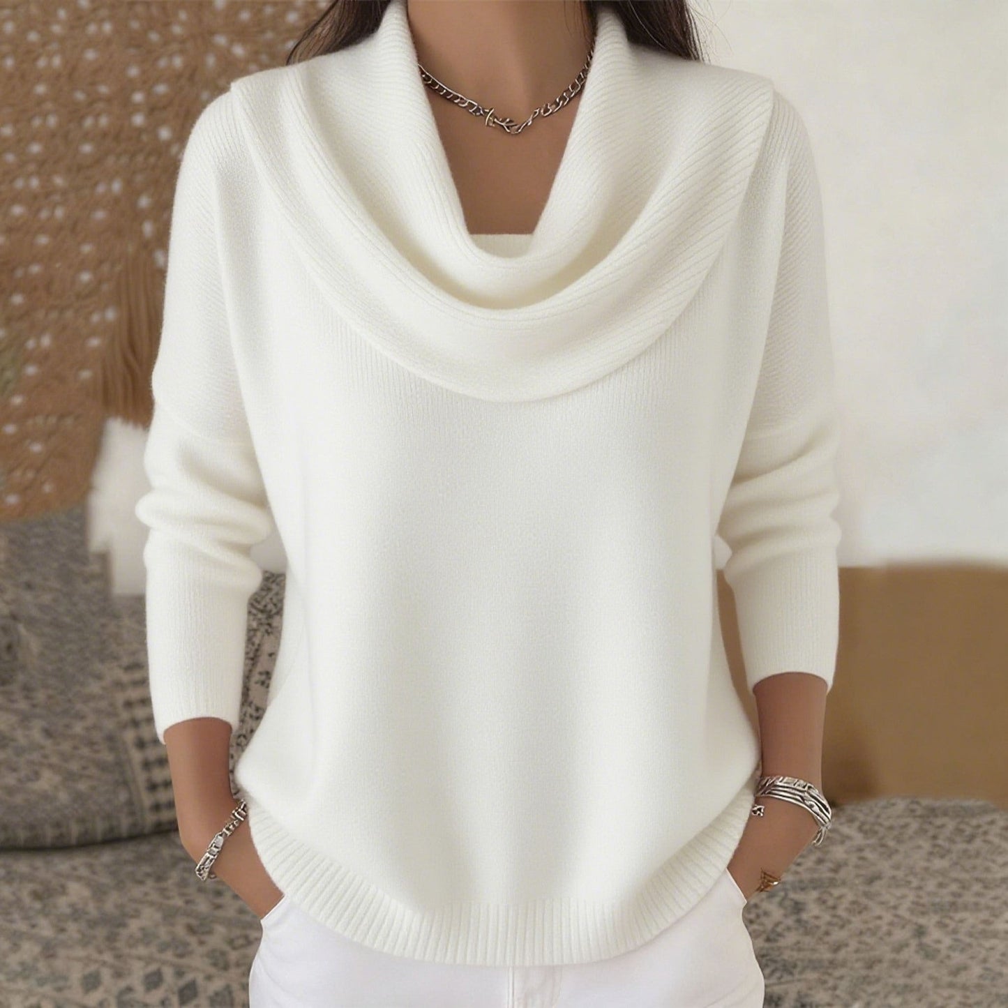 The Noosa Drape Knit