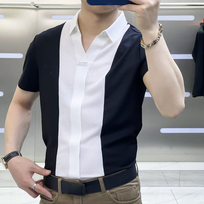 Valente Split Panel Shirt