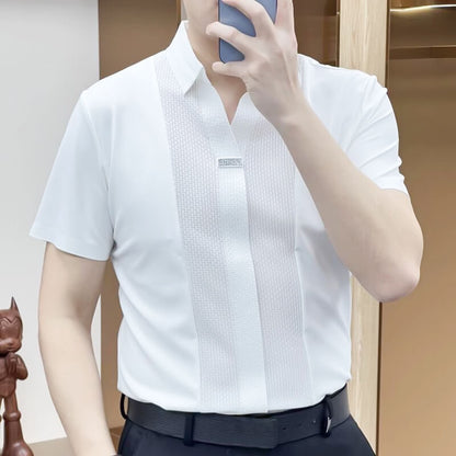 Valente Split Panel Shirt