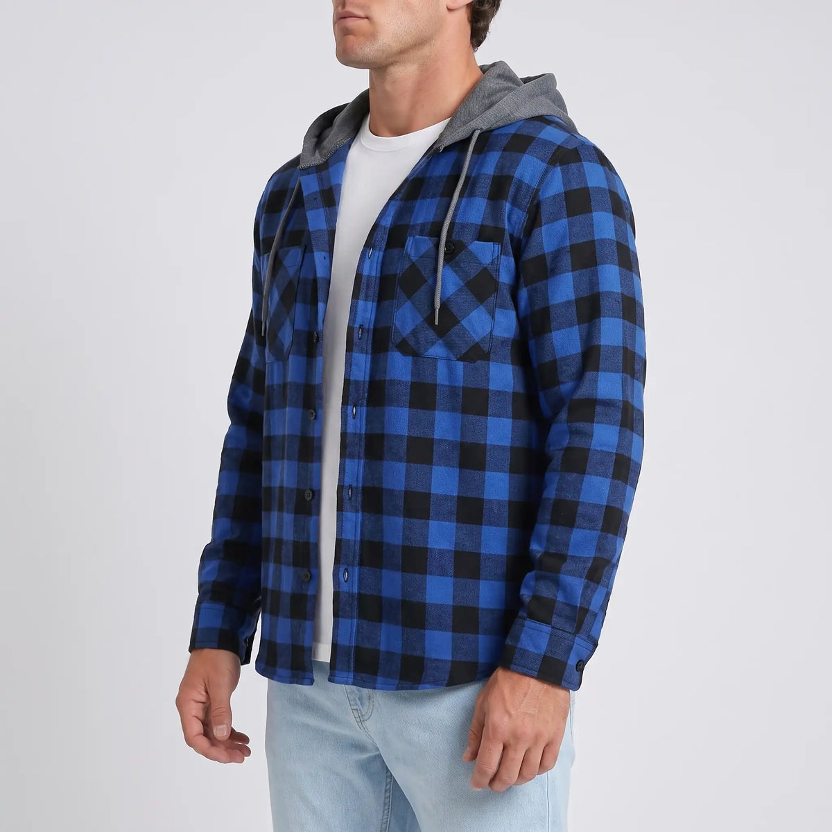 Ridge | Hooded Flannel Shirt