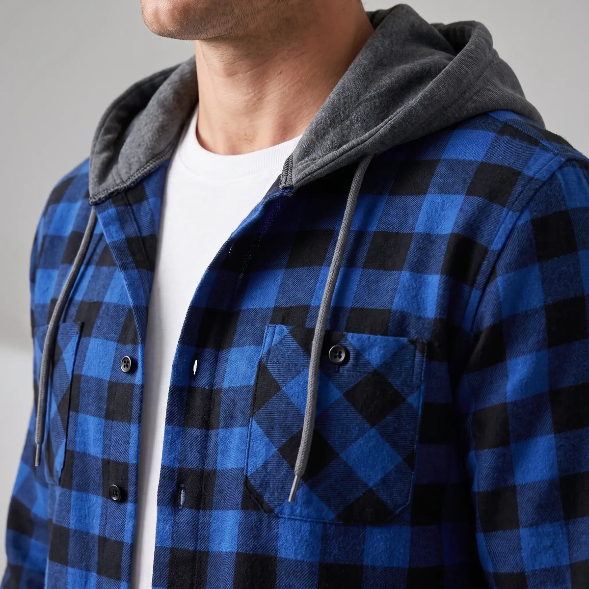 Ridge | Hooded Flannel Shirt