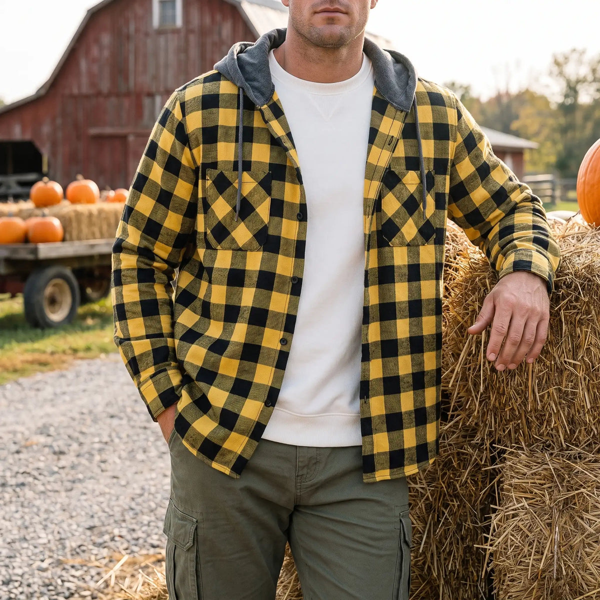 Ridge | Hooded Flannel Shirt