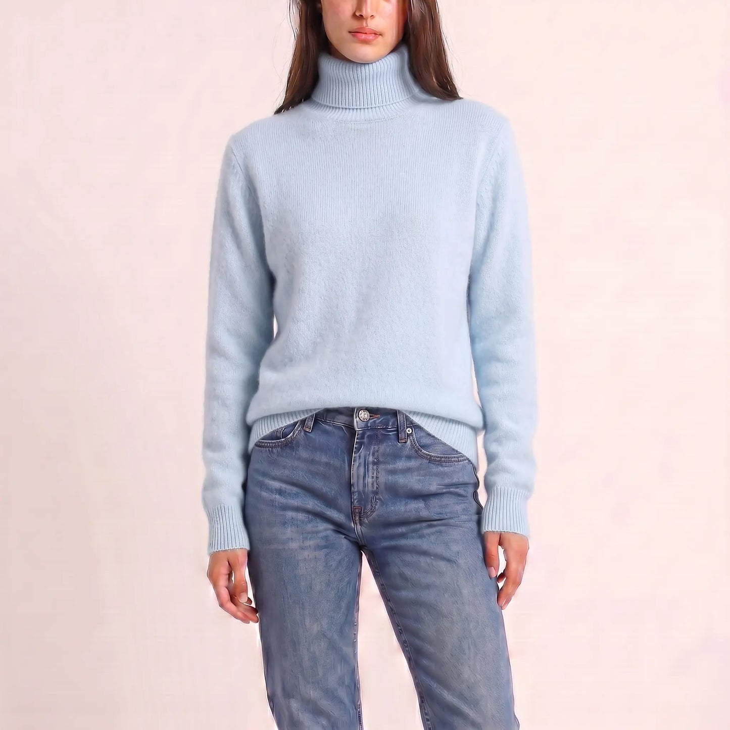 The Toorak Cashmere-Touch Turtleneck