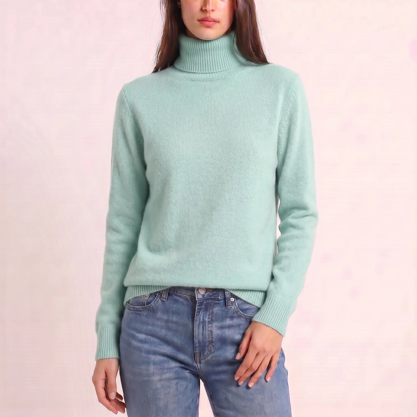 The Toorak Cashmere-Touch Turtleneck