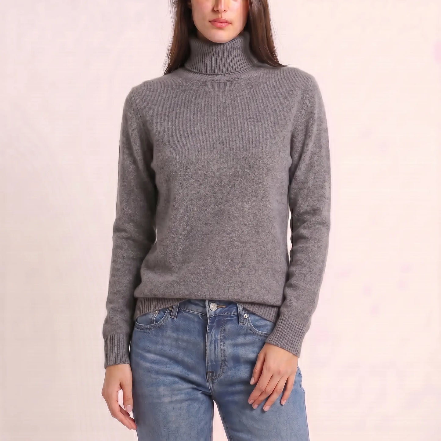 The Toorak Cashmere-Touch Turtleneck