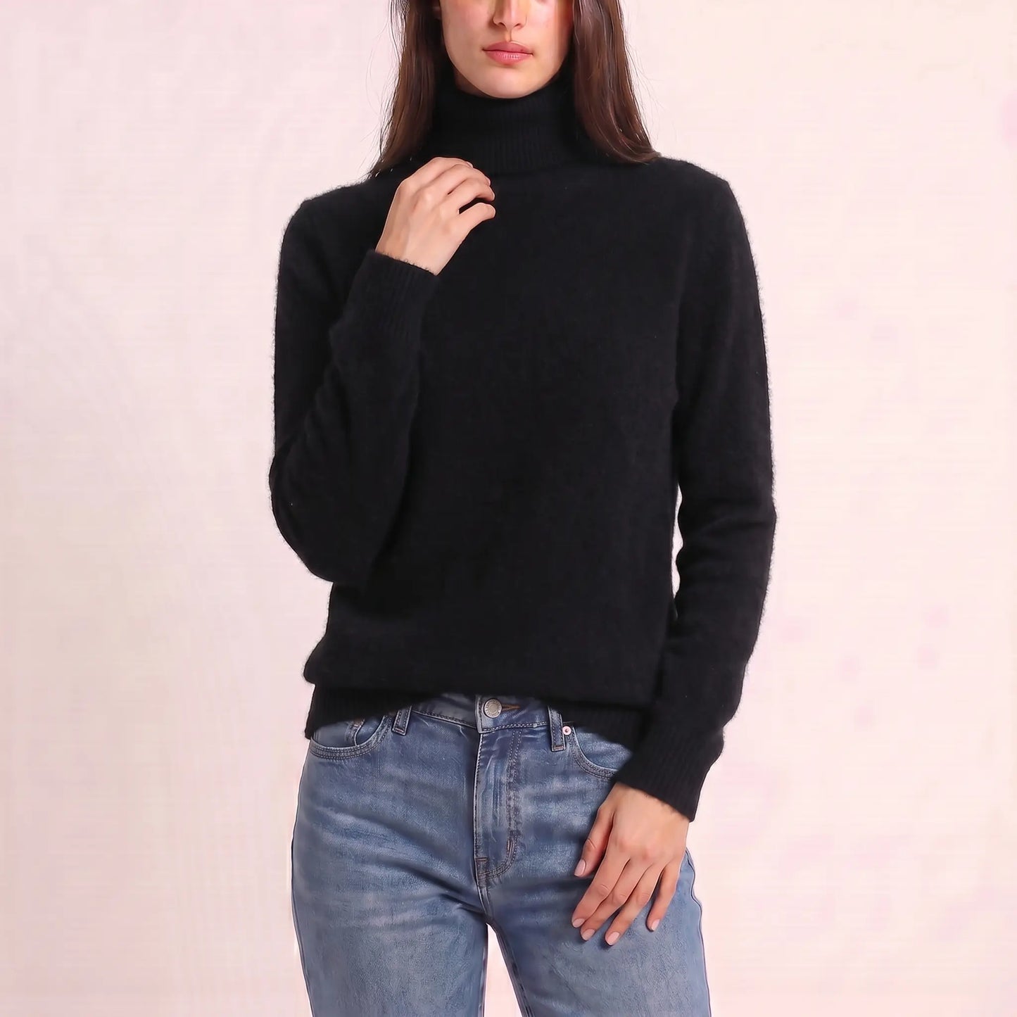 The Toorak Cashmere-Touch Turtleneck