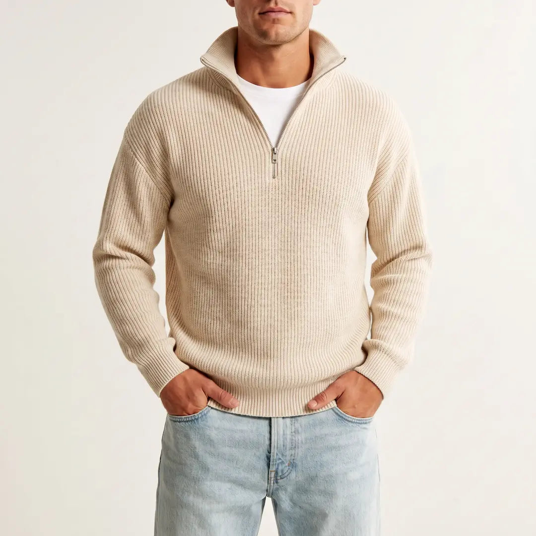 The Mosman Half-Zip Knit