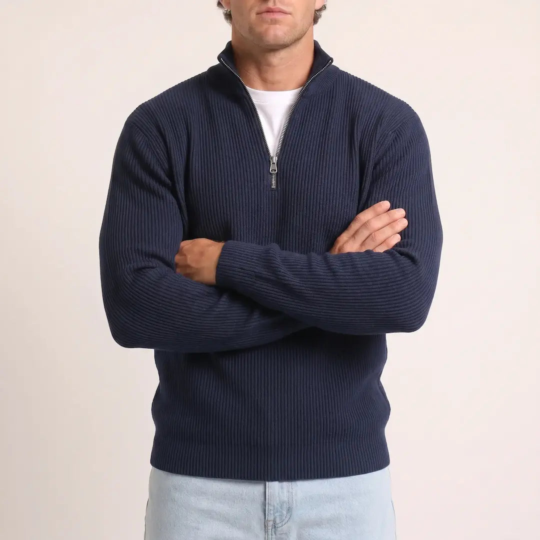 The Mosman Half-Zip Knit