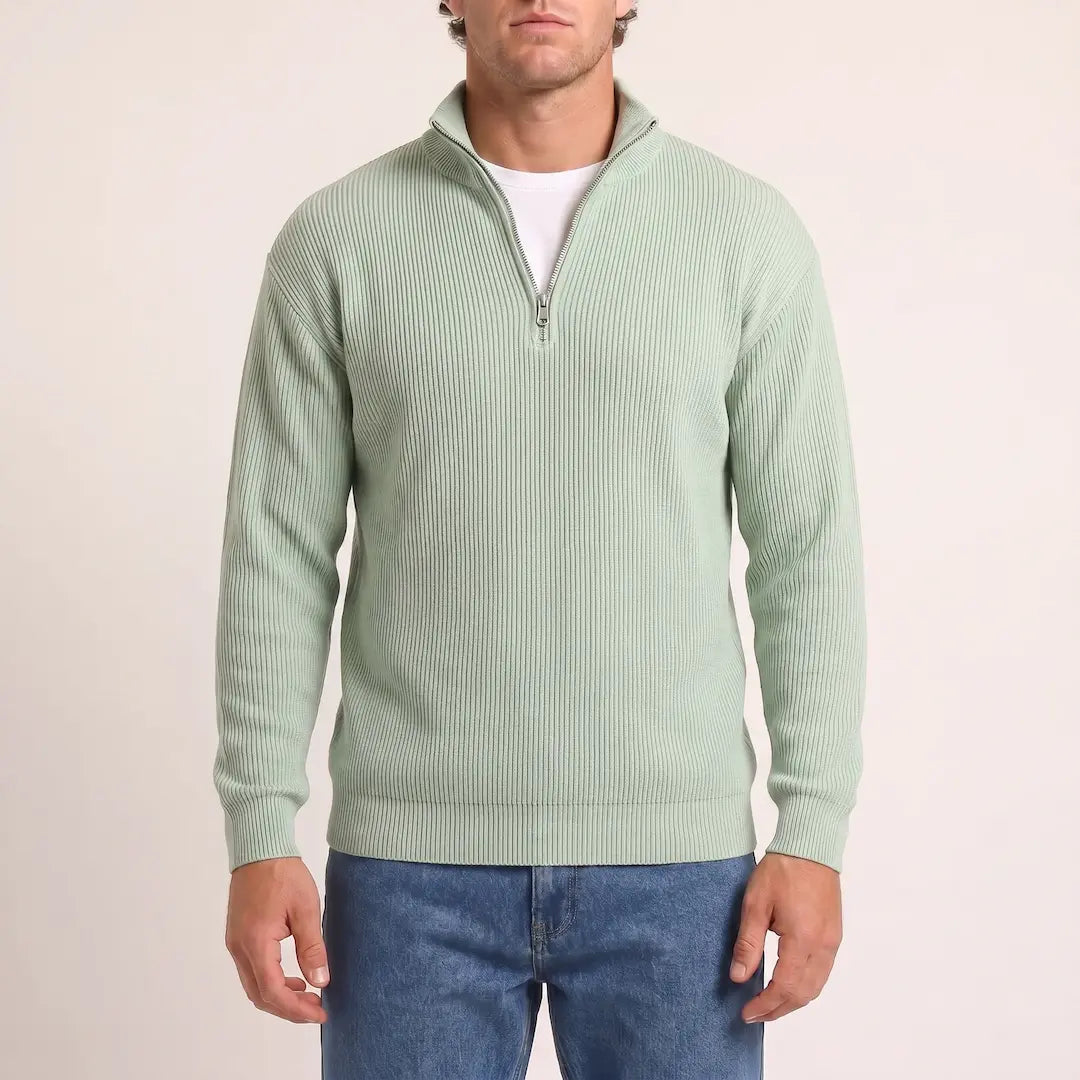 The Mosman Half-Zip Knit