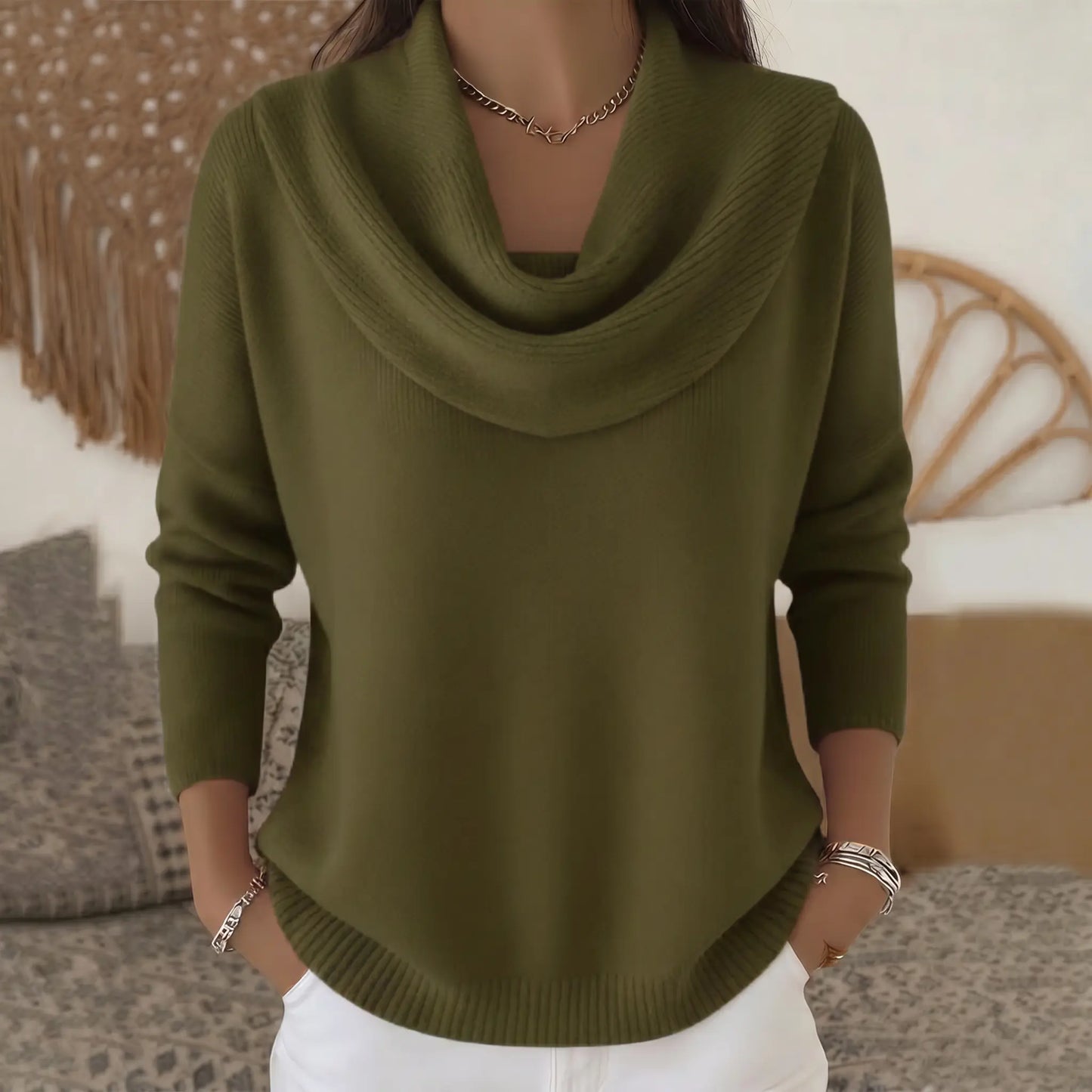The Noosa Drape Knit