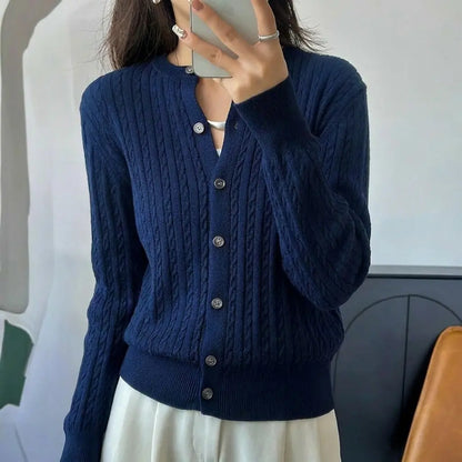 The Sorrento Cable-Knit Cardigan