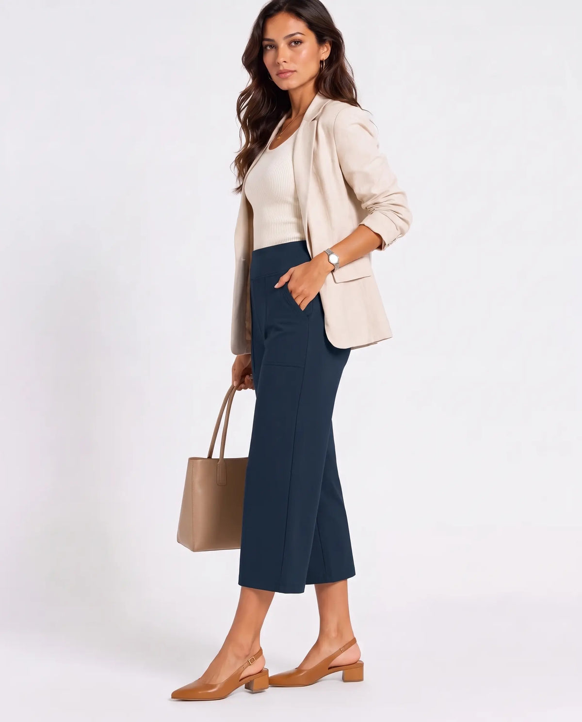 The Tribeca Stretch Capri